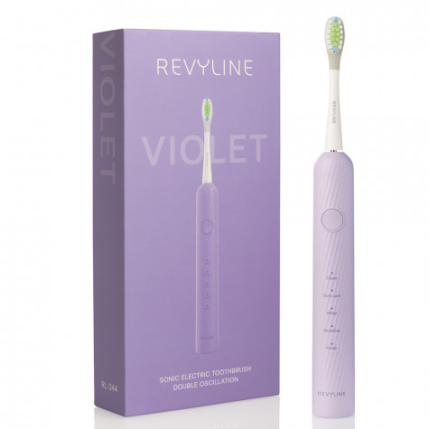 Электрическая звуковая зубная щётка Revyline RL 044 Violet