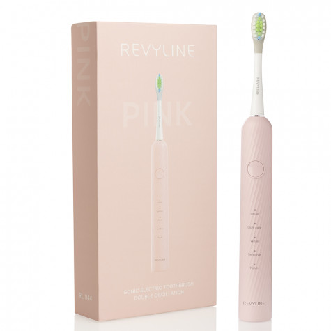 Электрическая звуковая зубная щётка Revyline RL 044 Pink