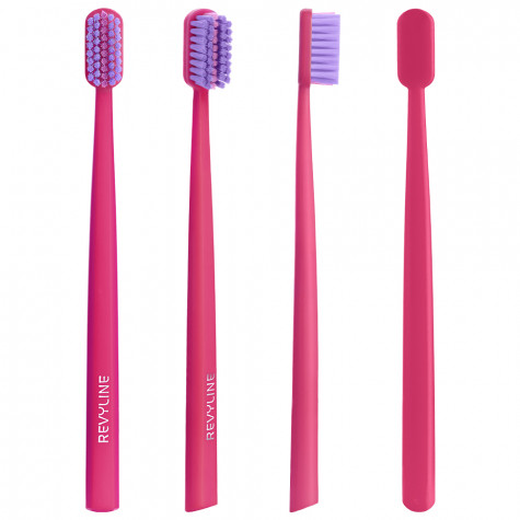 Зубная щетка Revyline SM6000 Ortho розовая / фиолетовая-розовая